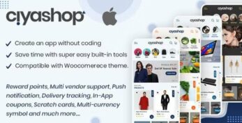 CiyaShop Native iOS Application based on WooCommerce v4.20