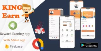 KingEarn v3.0 – Android Rewards Earning App With Admin App