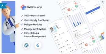KiviCare Flutter 3.x App – Clinic & Patient Management System in WordPress v9.4.0