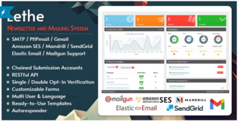 Lethe PHP Newsletter & Mailing System v3.0.1