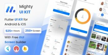 MightyUIKit v3.13.0 – Flutter 2.0 UI Kit with Screen Builder