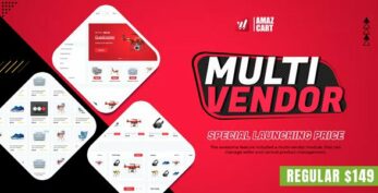 Multi-Vendor – AmazCart Laravel Ecommerce System CMS Module v1.9.5