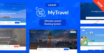 MyTravel v2.4.0 – Ultimate Laravel Booking System