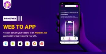 Prime Web v2.0.1 – Convert Website to a Flutter App | Web View App | Web to App