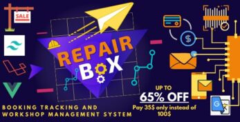 Repair box v1.2.6 – Repair booking,tracking and workshop management system