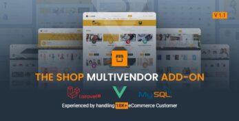 The Shop Multivendor Add-on v2.8