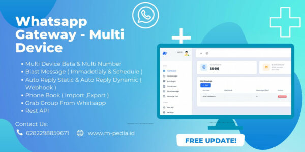 Wa Gateway Multi device BETA MPWA MD v3.5.0