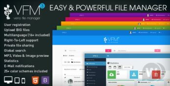 Veno File Manager v4.4.2 – host and share files