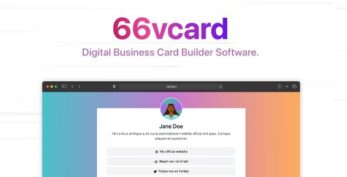 66vcard v35.0.0 – Digital Business Card Builder (SAAS)