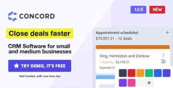 Concord v1.6.0 – Deals Management CRM