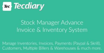 Stock Manager Advance (Invoice & Inventory System) v3.4.53