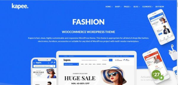 Kapee v1.6.17 – Fashion Store WooCommerce Theme