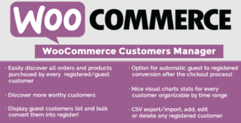 WooCommerce Customers Manager