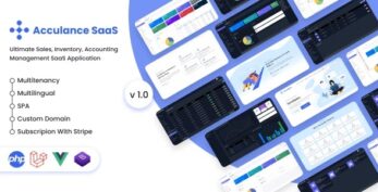 Acculance SaaS v1.0 – Multitenancy Based POS, Accounting Management System