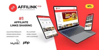 AffiLink Mobile v2.4.0 – Affiliate Link Sharing Platform