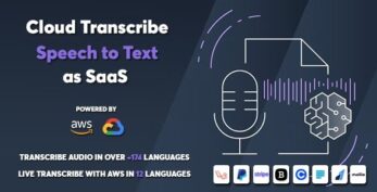 Cloud Transcribe v1.0.1 – Speech to Text as SaaS