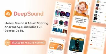 DeepSound Android v3.4 – Mobile Sound & Music Sharing Platform Mobile Android Application