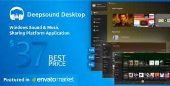 DeepSound Desktop v1.3 – A Windows Sound & Music Sharing Platform Application