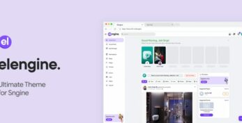 Elengine Theme for Sngine v1.7.1