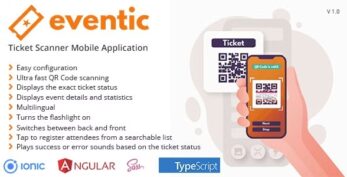 Eventic – Ticket Scanner Mobile Application v1.0
