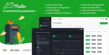 Mailer v1.5 – Email Marketing Application