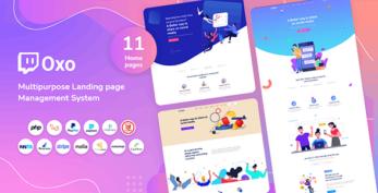 OXO v1.7 – Multipurpose Landing page CMS
