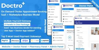 On-Demand Doctor Appointment Booking SaaS Marketplace Business Model v9.1.0