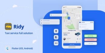 Ridy Taxi Applcation v3.2.8 – Complete Taxi Solution with Admin Panel