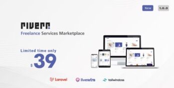 Riverr v1.3.2 – Freelance Services Marketplace