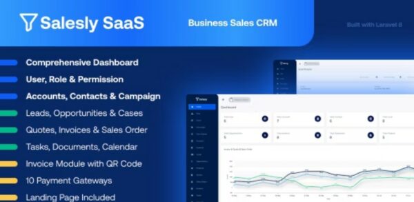 Salesy SaaS v6.1 – Business Sales CRM