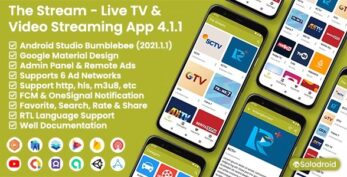 The Stream v6.1.0 – Live TV & Video Streaming App