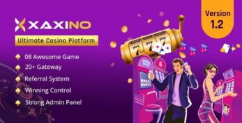 Xaxino v3.2 – Ultimate Casino Platform