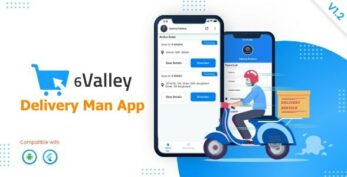 6Valley eCommerce v3.2 – Delivery Man Mobile App
