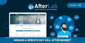 AfterLab v2.0 – Domain & Website Buy Sell After Marketplace