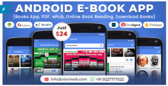Android E-Book App with Material Design v13.0 – Android reader