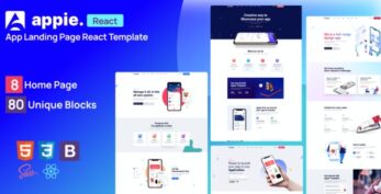 Appie – React App Landing Page v.1.0
