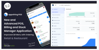 Appsthing POS v7.0 – Multi Store Restaurant & Retail Point of Sale, Billing & Stock Manager Application