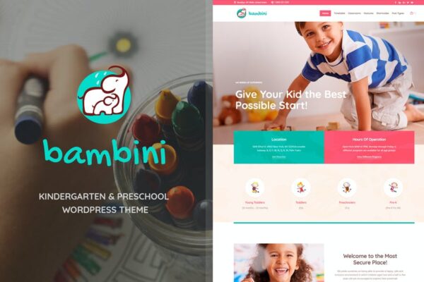Bambini v1.1.7 – Pre-School and Kindergarten Theme