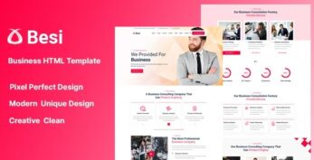 Besi v1.1 – Business and Agency HTML Template