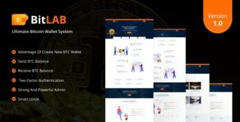 BitLab – Ultimate Bitcoin Wallet System v1.0