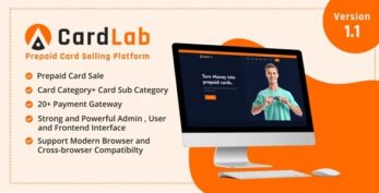 CardLab v2.0 – Prepaid Card Selling Platform