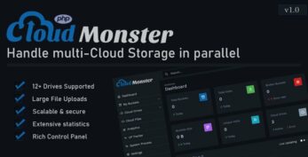 Cloud Monster PHP Script v1.1