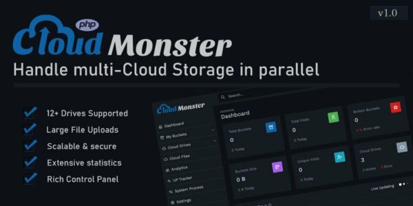 Cloud Monster PHP Script v1.1