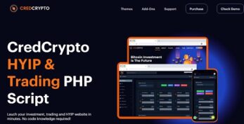 CredCrypto v3.1– HYIP Investment and Trading Script