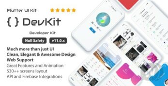 DevKit v17.1.3 – Flutter UI Kit