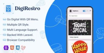 DigiRestro v1.0 – Single Owner Multiple Restaurant QR Menu Generator