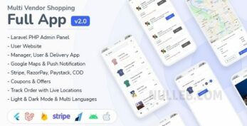 EMall v2.0 – Flutter Shopping Full App