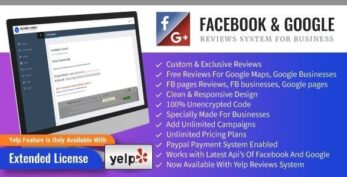 Facebook And Google Reviews System For Businesses v1.2