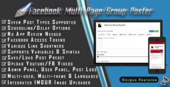Facebook Multi Page / Group Poster (20 January 2022)