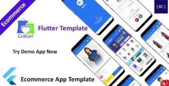 GoKart v3.1 – Flutter E-commerce App Template – Flipkart Clone Flutter